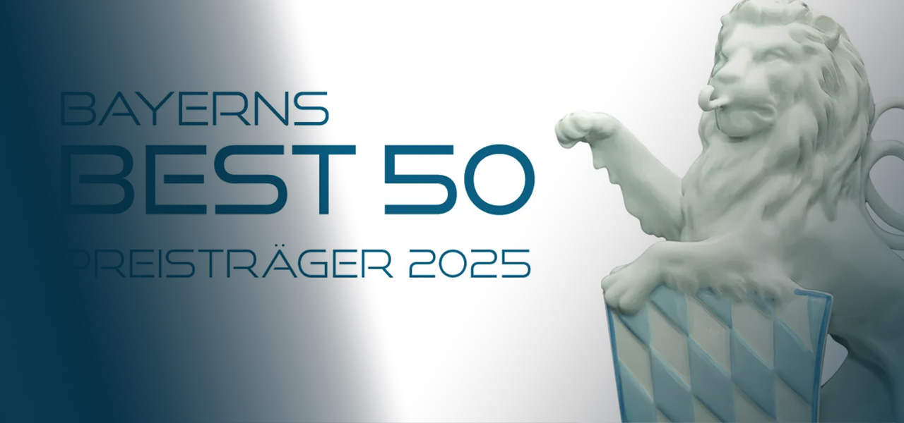 EVOSYS wird mit dem BAYERNS BEST 50 Award ausgezeichnet